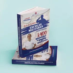 Imagem do curso [ESCOLAS MILITARES] 3.400 questões gabaritadas de inglês (E-BOOK)