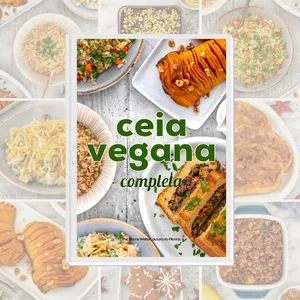 Imagem principal do produto Ceia Vegana Completa: 10 receitas para celebrar o Natal e o Ano Novo com novas tradições (E-book de Receitas do Plantte)