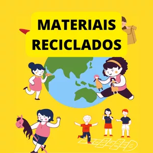 Imagem de capa para o Ebook Brinquedos Recicláveis