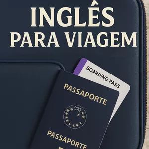 Imagem de capa para o Ebook INGLÊS PARA VIAGEM - As 40 Perguntas e 100 Palavras Indispensáveis 