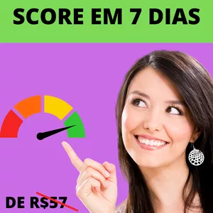 Imagem de capa para o Ebook Aumente seu score em 7 dias