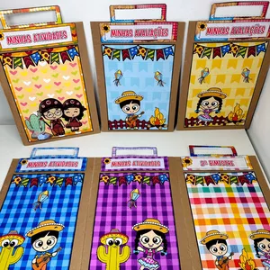 Imagem de capa para o Ebook Capas Juninas para Avaliações e Atividades