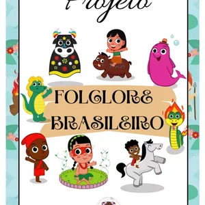 Imagem de capa para o Ebook *PROJETO FOLCLORE BRASILEIRO* 🧜🏼‍♀️