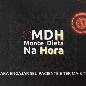 Imagem de capa para o Curso online MDH: MONTE DIETA NA HORA