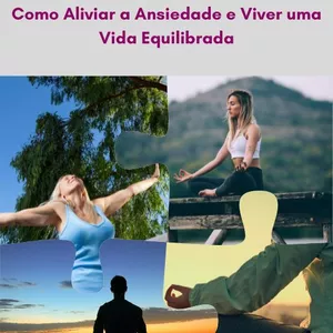 Imagem de capa para o Ebook  MENTE CALMA, CORPO SERENO: Como aliviar a ansiedade e viver uma vida equilibrada