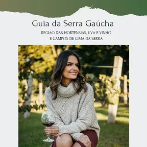Imagem de capa para o Ebook O MELHOR GUIA DA SERRA GAÚCHA