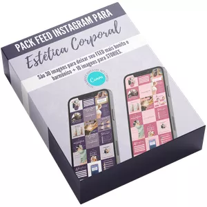 Pack Feed Instagram Estética Corporal