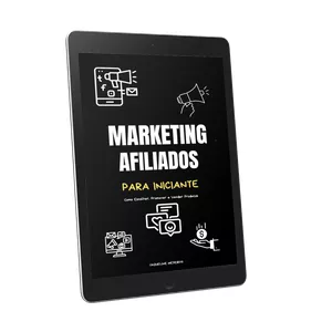 Imagem de capa para o Ebook Marketing de Afiliados - Iniciante