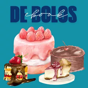 Imagem de capa para o Ebook Ebook de Bolos Low Carb