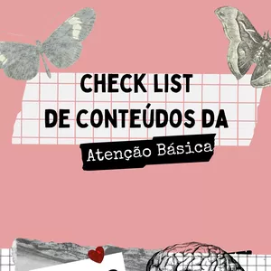 Imagem de capa para o Ebook Checklist de conteúdo da Atenção Básica