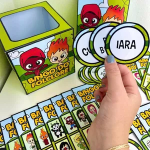 Imagem de capa para o Ebook Bingo do Folclore 