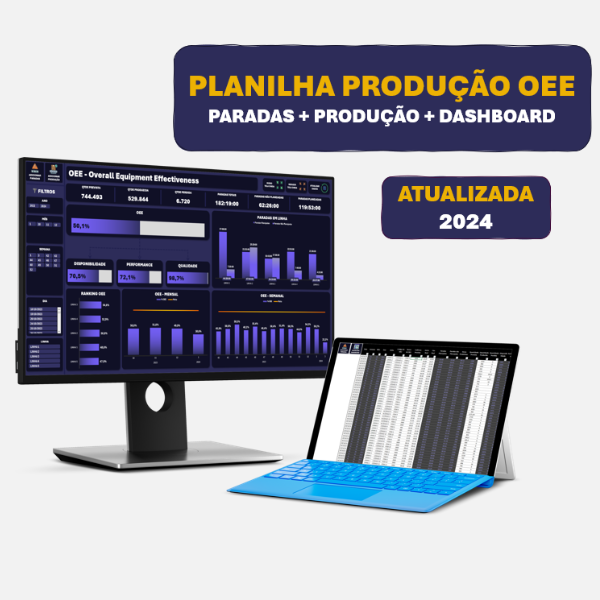 Imagem do curso Planilha de OEE