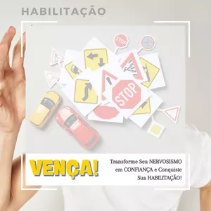 Imagem de capa para o Ebook Transforme Seu Nervosismo em Confiança e Conquiste Sua Habilitação
