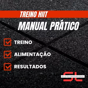 Imagem de capa para o Ebook Treino HIIT - Manual Prático