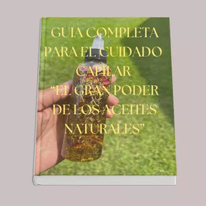 Imagen de portada para Curso online el poder de crear acetes naturales para el cabello