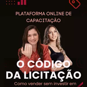 Imagem do curso O código da Licitação - Como Vender sem investir em Marketing e estoque