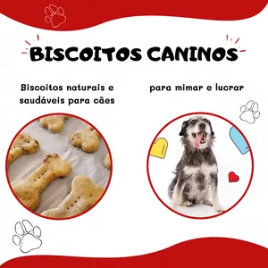 Imagem de capa para o Ebook Biscoitos Caninos