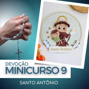 Imagem de capa para o Curso online MINI CURSO 9 - PLAQUINHA SANTO ANTÔNIO