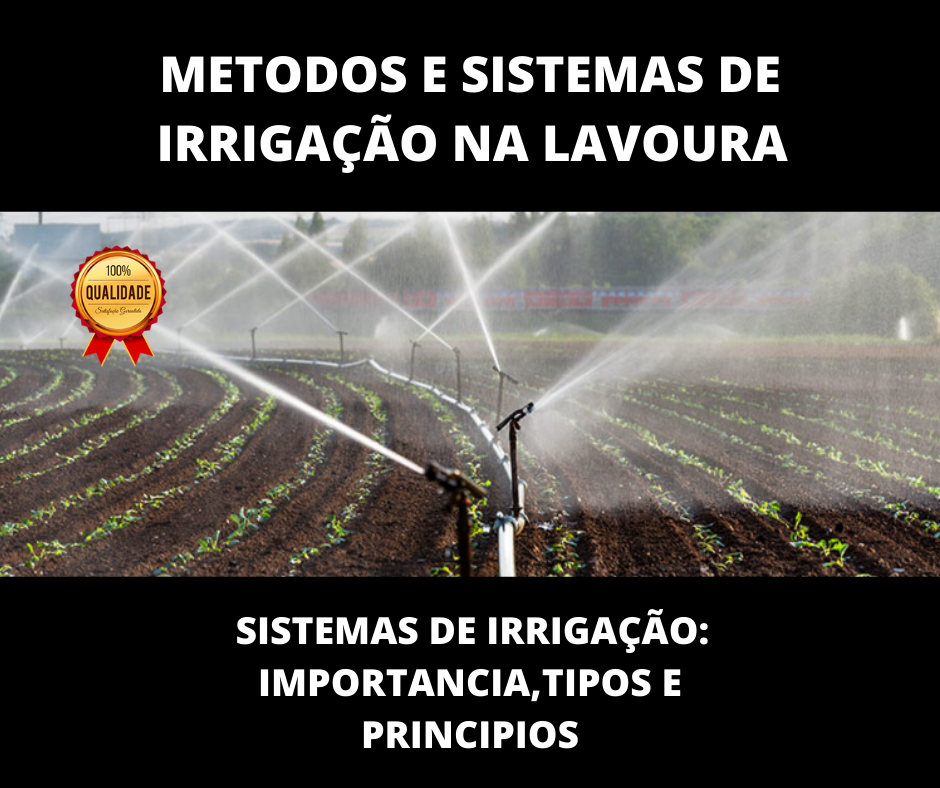 Imagem do curso MÉTODOS E SISTEMAS DE IRRIGAÇÃO NA LAVOURA