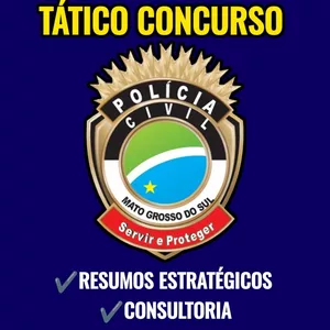 Imagem de capa para o Curso online ACOMPANHAMENTO TÁTICO CONCURSO PC MS