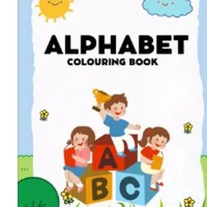 Cover image for Ebook ALPHABET A TO Z COLORING