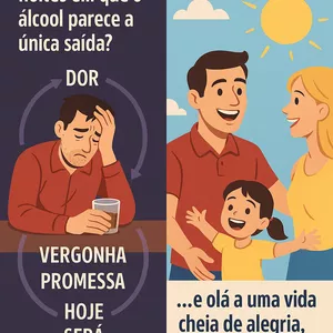 Imagem de capa para o Ebook  Liberte-se do Ciclo do Alcoolismo e Reconquiste Sua Vida!