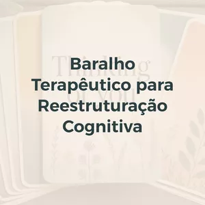 Imagem de capa para o Ebook Baralho Terapêutico para Reestruturação Cognitiva 