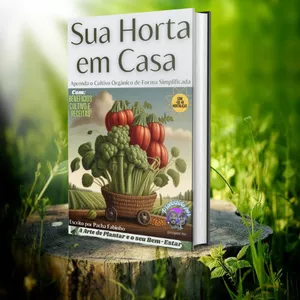 Imagem de capa para o Ebook Sua Horta em Casa