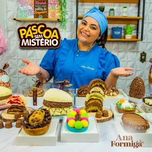 Imagem do curso PÁSCOA SEM MISTÉRIO Chef Ana Formiga