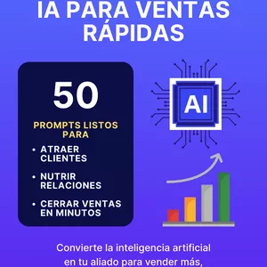 Imagen de portada para Ebook IA para Ventas Rápidas – Prompt Pack