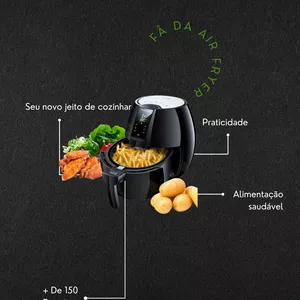 Imagem de capa para o Ebook Fã da Air fryer 