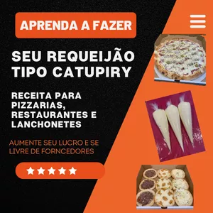 Imagem de capa para o Curso online Receita de Catupiry em grande escala