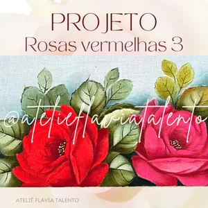Imagem de capa para o Ebook LANÇAMENTO - PROJETO - ROSAS VERMELHAS 3