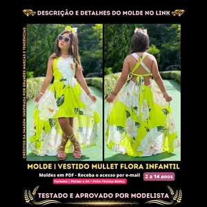 Imagem de capa para o Curso online ✨[Molde em PDF] - Vestido Mullet Flora Infantil ID 2716353