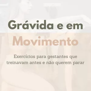 Imagem de capa para o Ebook Grávida e em movimento 