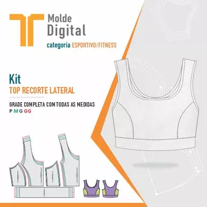 Imagem de capa para o Curso online kit molde Digital Top Recorte Lateral