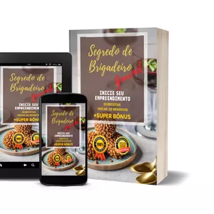 Imagem de capa para o Ebook Segredo de Brigadeiro Gourmet