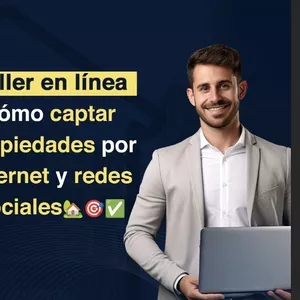 Imagen de portada para Curso online Taller: Capta propiedades por redes sociales.