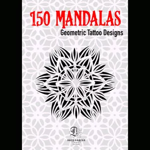 150 Mandalas geometric tattoo designs>