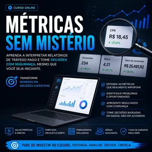 Imagem do curso Métricas Sem Mistério