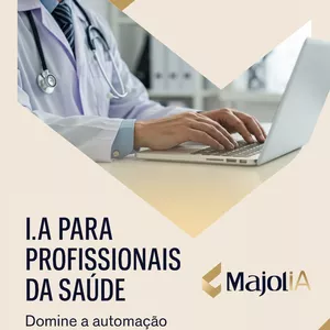 Imagem de capa para o Curso online I.A Para profissionais de Saúde