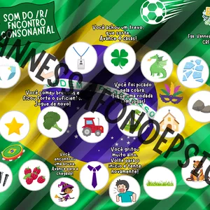 Imagem de capa para o Ebook Jogo de Tabuleiro Educativo do Som /R/ Consonantal