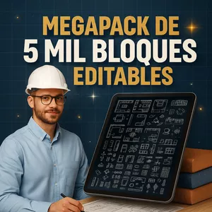 Imagen de portada para Ebook MEGAPACK  DE 5 MIL BLOQUES EDITABLES