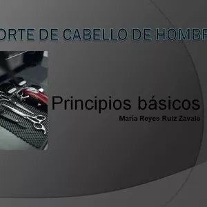 Imagen de portada para Curso online Corte de cabello de hombre (principios basicos)