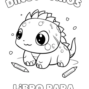 Imagen de portada para Ebook Libro para Colorear Dinosaurios: Técnica de Pintura para Niños y Adolescentes