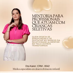 Imagem de capa para o Serviço online Mentoria para profissionais que atuam com crianças seletivas.