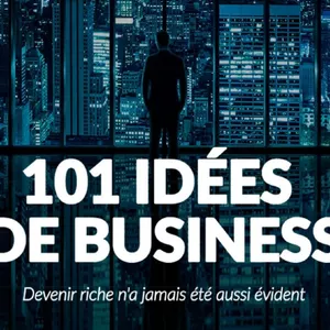 Image de couverture pour le Ebook 101 idées de business-EBOOK FRANCAIS 