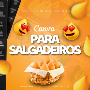 Curso Canva para Salgadeiros 
