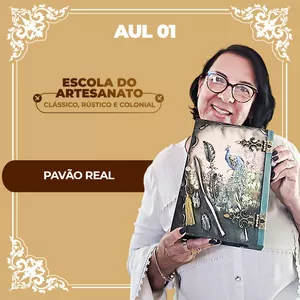 Imagem de capa para o Curso online Escola do Artesanato Clássico - Vitalício
