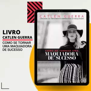 Imagem de capa para o Curso online LIVRO DIGITAL - COMO SE TORNAR UM(A) MAQUIADOR(A) DE SUCESSO